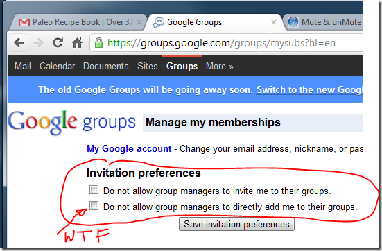 Google Groups spam massages issue escalated for further investigation